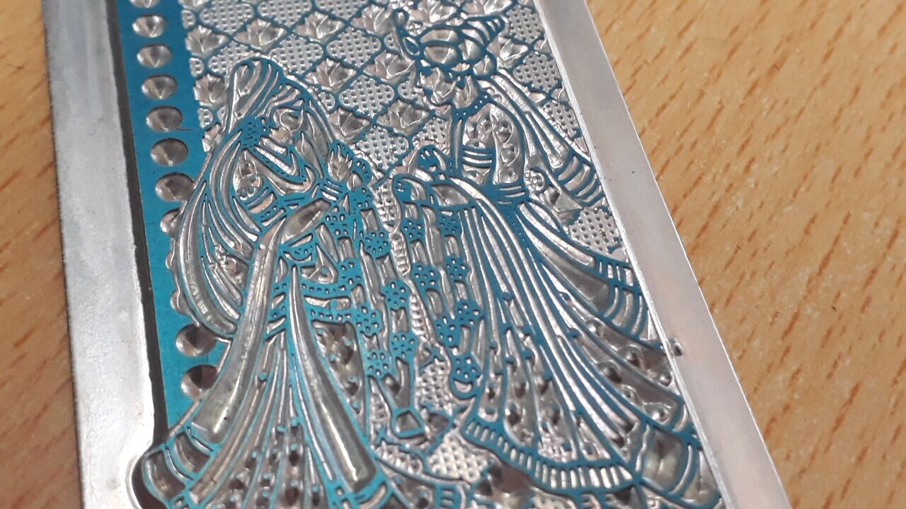 Explore the process and beauty of printing zinc plate