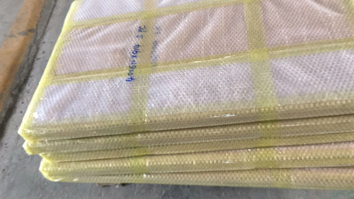 Mexico customer order 50 pcs Magnesium plates