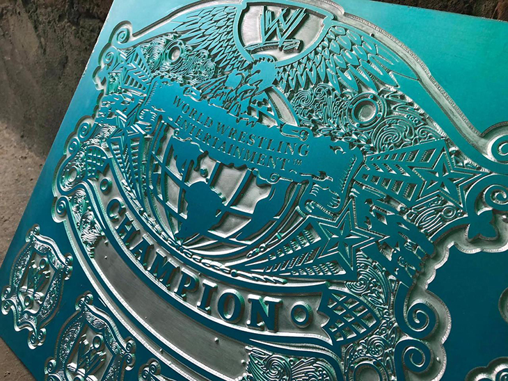 Etching processing method of magnesium and alloys