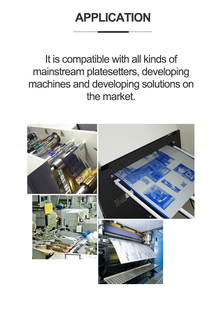 thermal CTP plate application