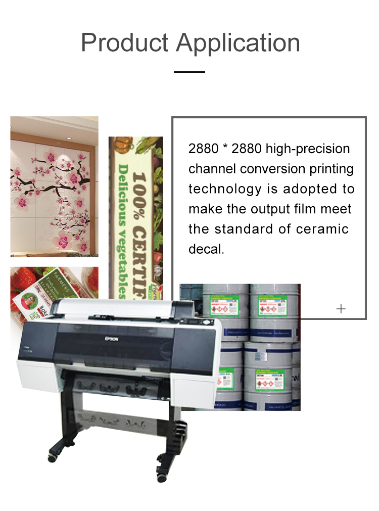 inkjet print on transparency film