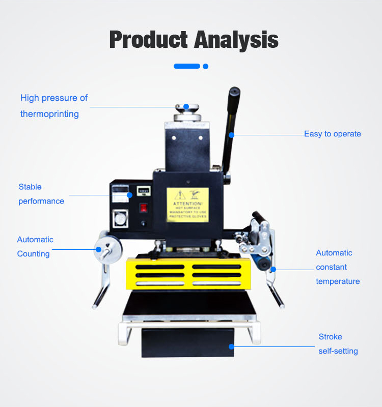hand hot foil stamping machine