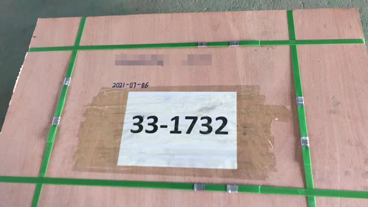 Ukraine customer order 50 pcs Magnesium plates