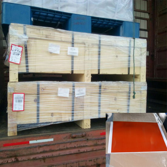600 Printing Zinc Plates Were Sent To Thailand Customer