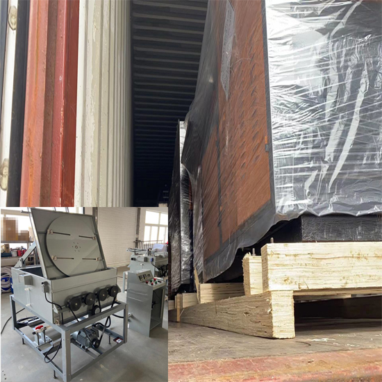 Algeria customer ordered 1 magnesium chemical etching machine and 200 magnesium printing plates